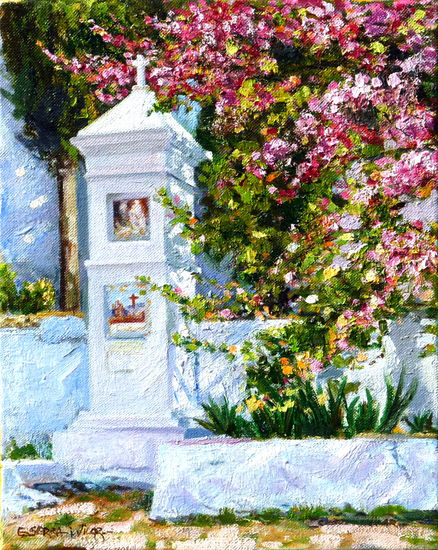 Primera Creu Oil Canvas Landscaping