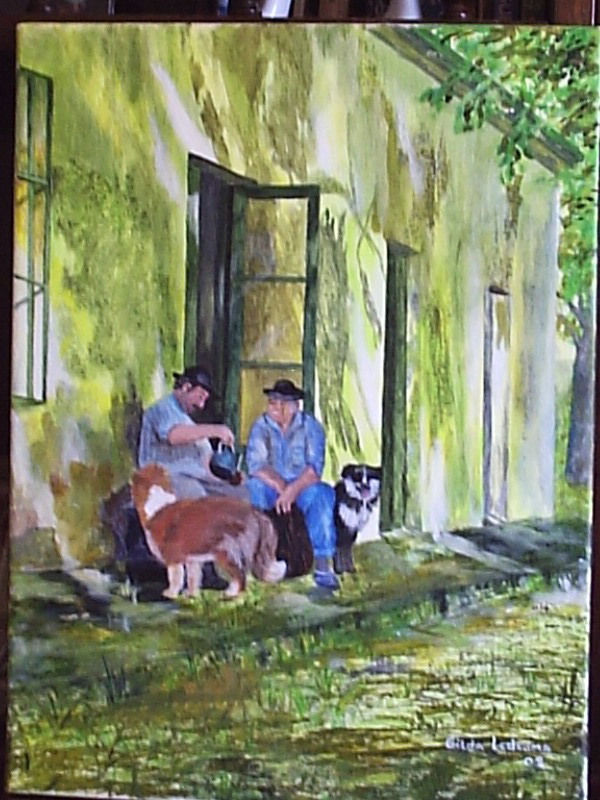 mateando a la siesta