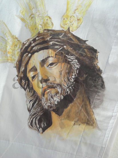 Costal San Benito Acrylic Textile Portrait