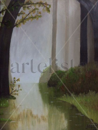 Sin rumbo Oil Canvas Landscaping