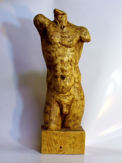 Torso Madera Figurativa