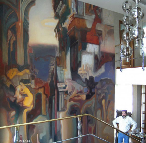 pintura mural Óleo Otros Otros