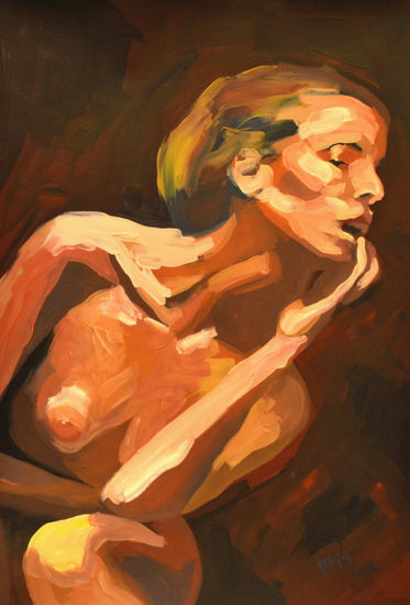 Obra Oil Card Nude Paintings