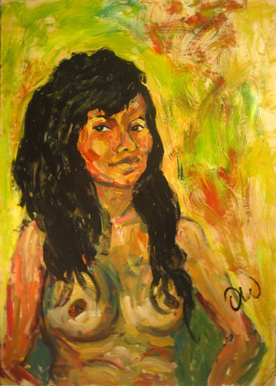 Cece 2 Acrylic Panel Portrait