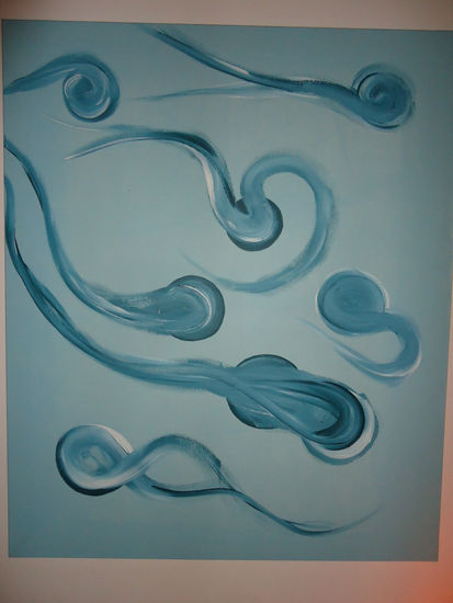 Profundidades Acrylic Canvas Marine Painting