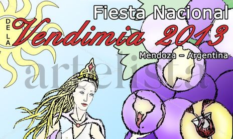 Fiesta de la Vendimia 2013-Concurso de Diseño Gráfico