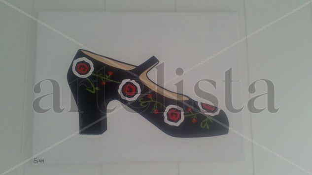 Zapato Español Acrylic Canvas Others