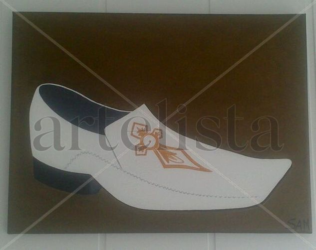 Zapato hombre Acrylic Canvas Others