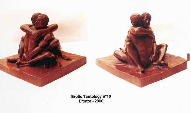 TAUTOLOGIA EROTICA Bronze Figurative