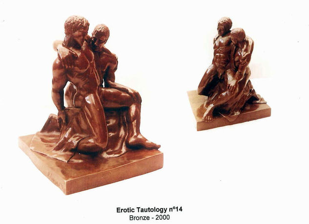 TAUTOLOGIA EROTICA Bronce Figurativa