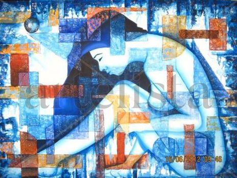 Mujer Azul