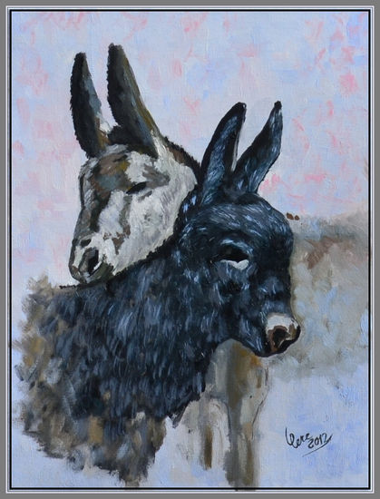 BORRICOS Oil Canvas Animals