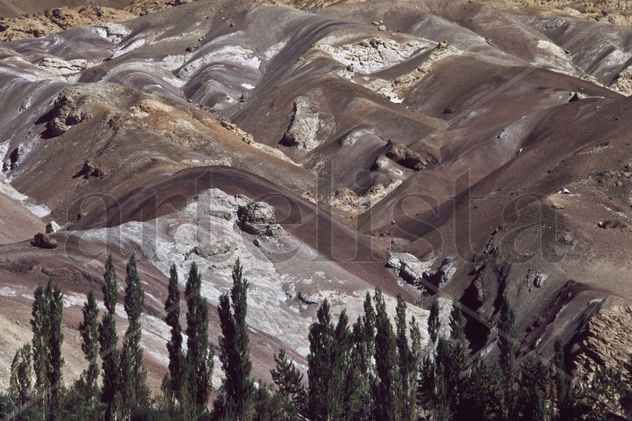 Colourful mountains of Ladakh