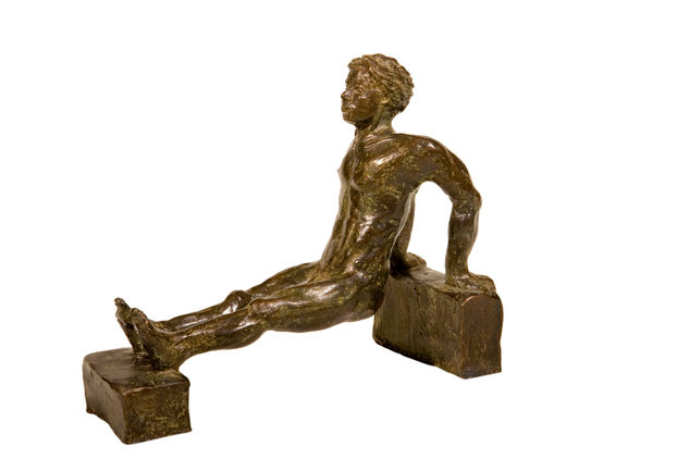 Homo gymnast Bronze Figurative