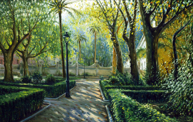 El Bruschetti Oil Canvas Landscaping