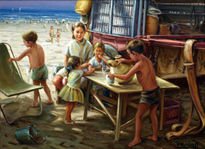 Niños en la playa