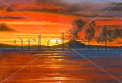 Posta de Sol a la...