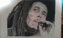 Retrato Bob Marley