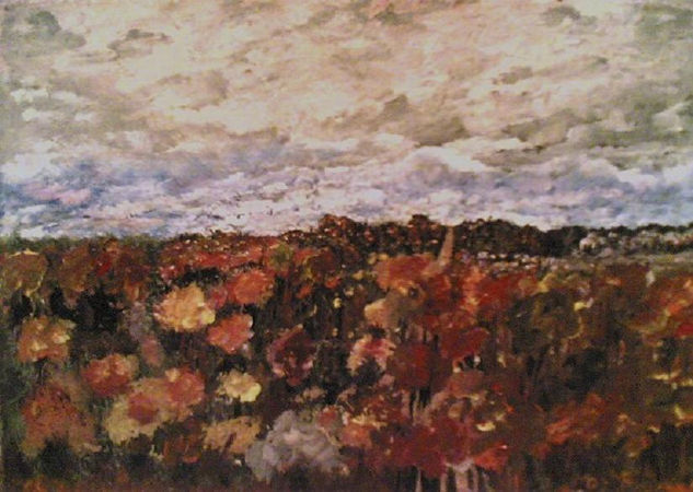 Mi primavera Oil Canvas Landscaping