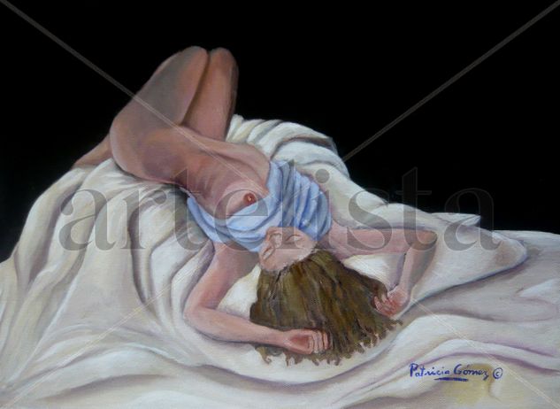 Reclining nude Oil Canvas Nude Paintings