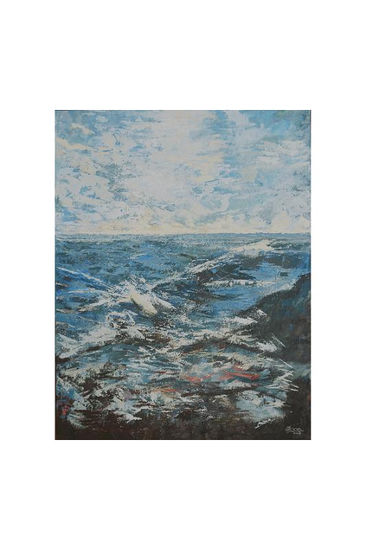 paisaje Acrylic Canvas Marine Painting