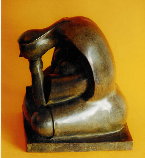 UNA MIRADA A PICASSO Bronze Figurative