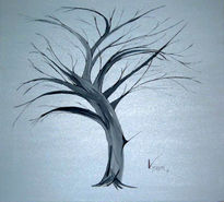 Arbol en Gris