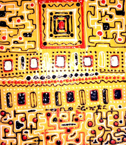 Abstracto amarillo