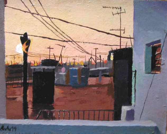 Atardecer en el terrado