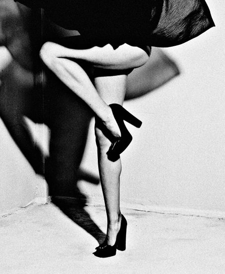 The last Dance Advertising and Fashion Black and White (Digital)