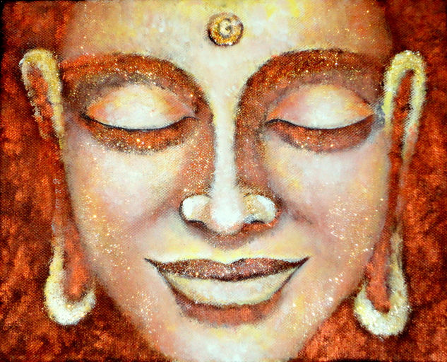 BUDHA -  1 Acrylic Canvas Others