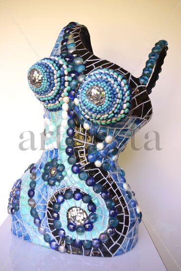 Mosaico corset Pottery Figurative