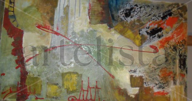 Escaleras Mixed media Panel Others