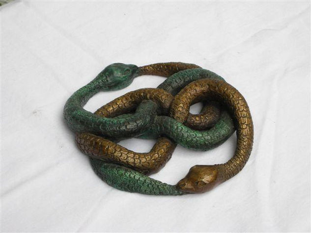 Ouroboros Bronze Figurative