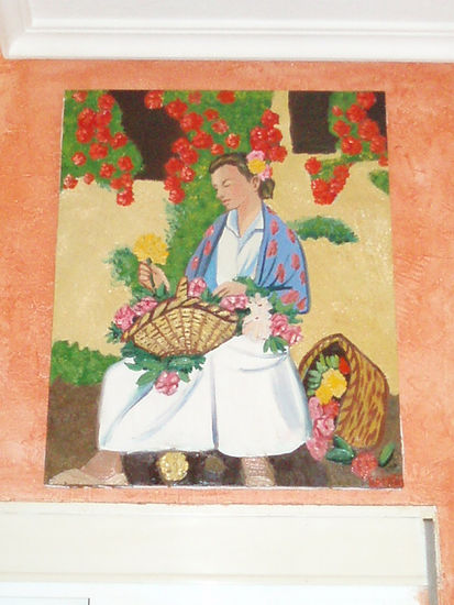 VALENCIANA Oil Canvas Figure Painting