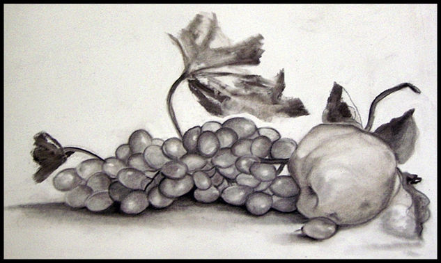 RACIMO DE UVAS Carboncillo