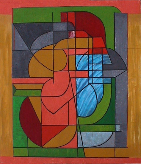 UN ABSTRACTO CASI MALDITO Acrílico Lienzo Otros