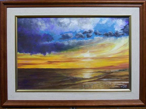 atardecer Oil Canvas Landscaping