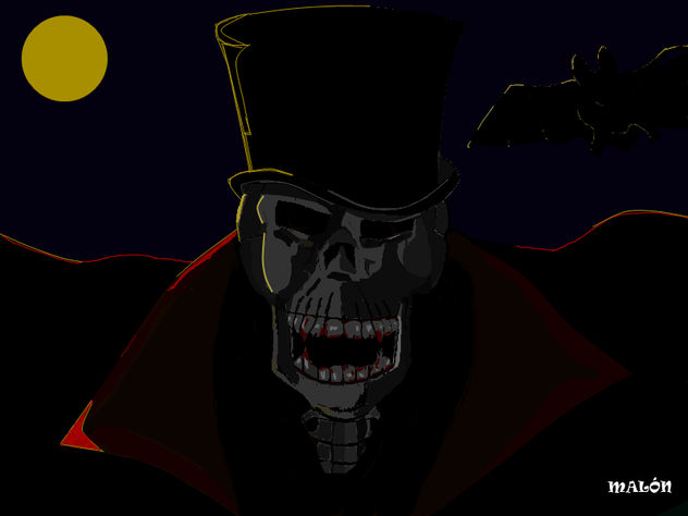 CALAVERA DE DRÁCULA.