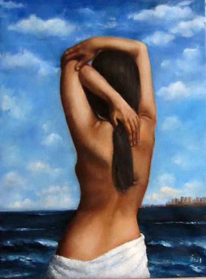 Dunia Oil Canvas Nude Paintings