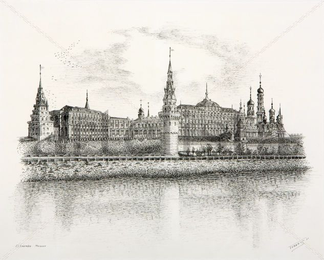 El Kremlin any 1800 Tinta