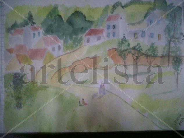 CASERIO4 Watercolour Card Landscaping