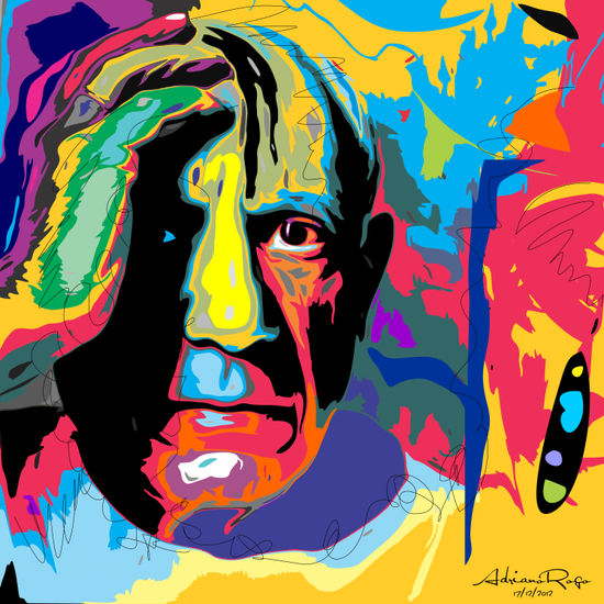 Pablo Picasso by adrianorogo 