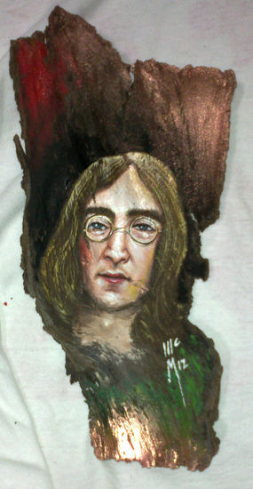 JOHN LENNON  (MINIATURA) PINTURA Acrylic Others Portrait