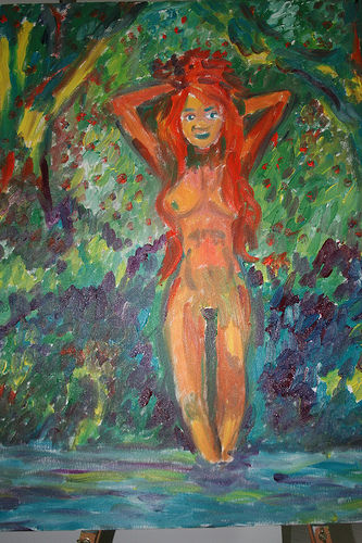 bañista Oil Canvas Nude Paintings