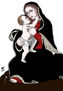 Virgin and Child_1512_ALBERTINELLI, Mariotto_copydraw by jlb