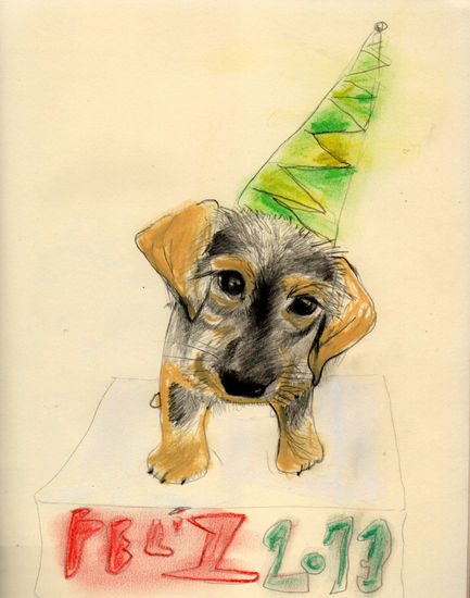 feliz 2013 Mixed Media