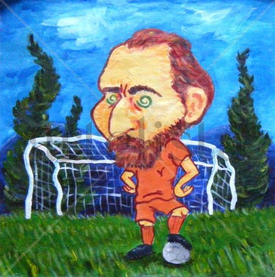 Vincent Van Gol Acrylic Card Sports