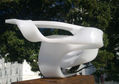 ESCULTURA BLANCA PARA FONDO VERDE