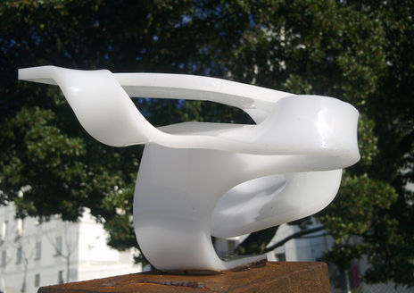 Escultura blanca...